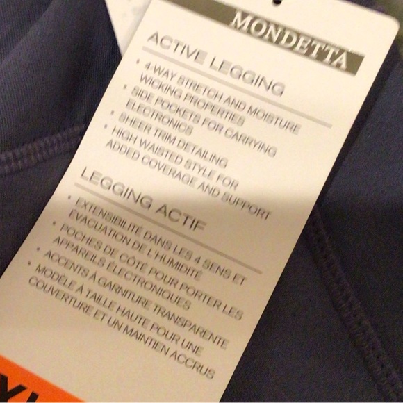 NWT Mondetta high waisted leggings - Picture 5 of 5